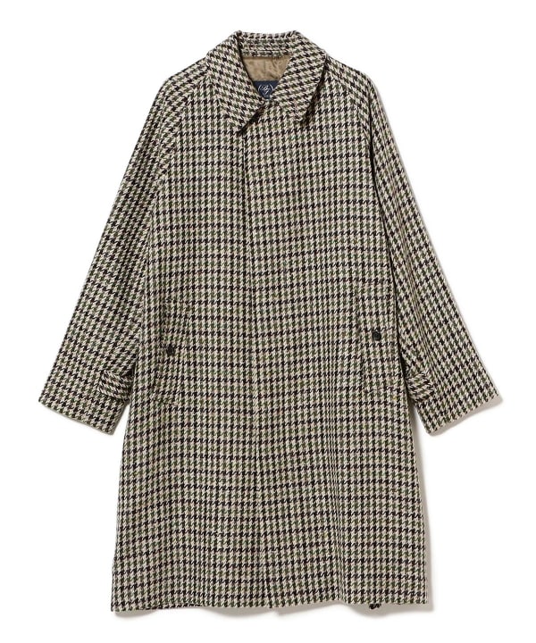 BEAMS F ガンクラブチェック バルカラーコート　24AW 先見せエーダブ〜〈BEAMS F〉ガンクラブチェック バルカラー