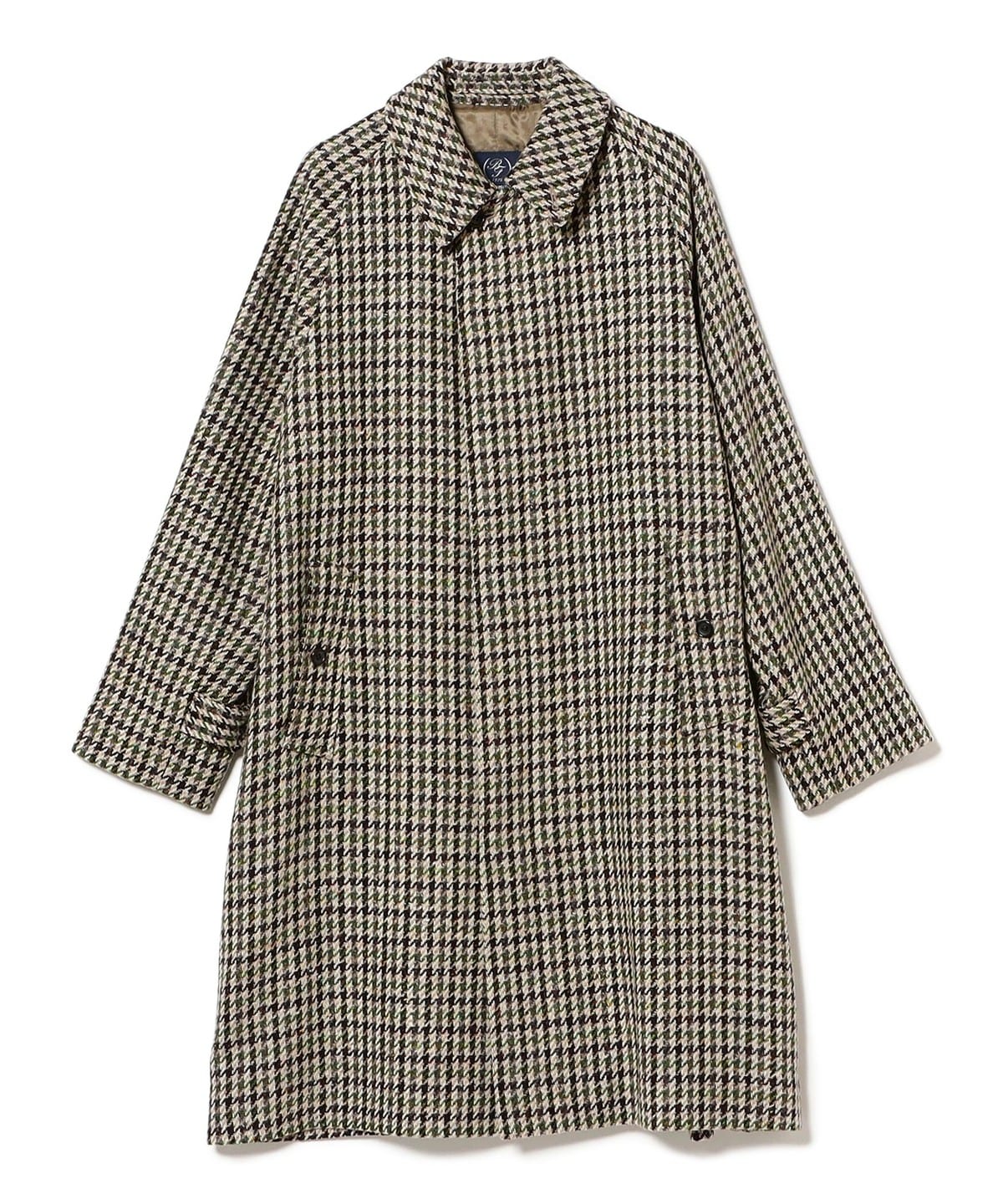 BEAMS F（ビームスF）W.BILL ウール ガンクラブチェック ラグラン