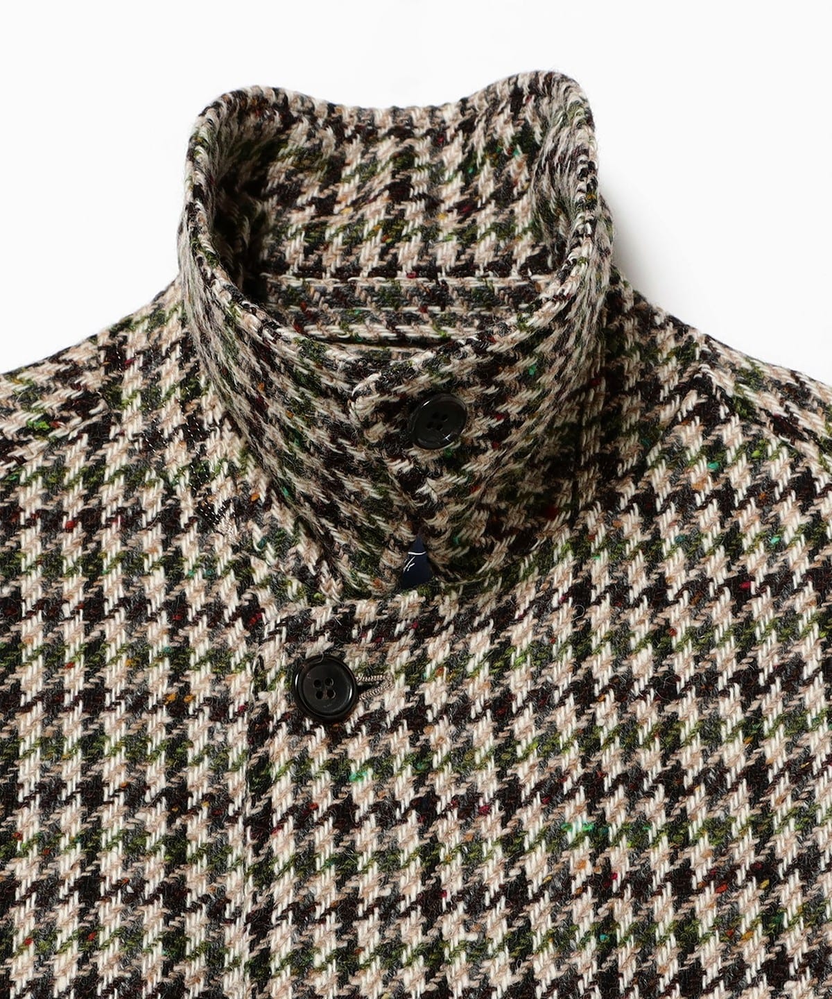 BEAMS F（ビームスF）W.BILL ウール ガンクラブチェック ラグラン