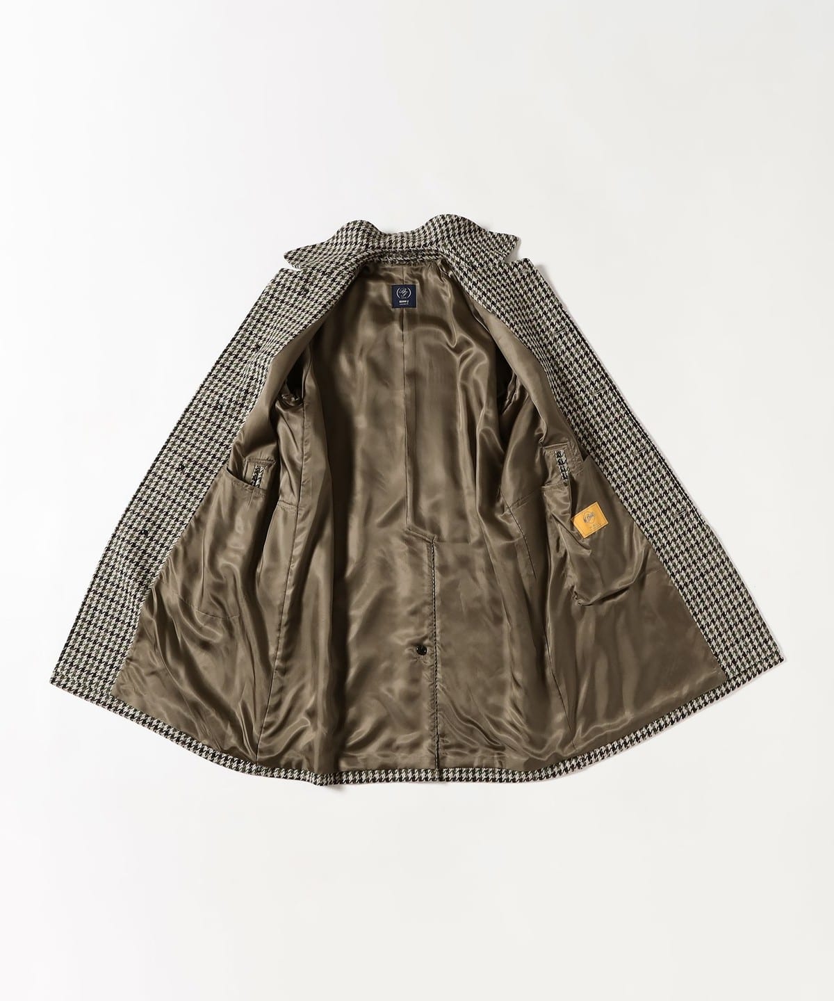 BEAMS F（ビームスF）W.BILL ウール ガンクラブチェック ラグラン