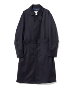 Whiteley & Green / Bradford ウール キャバルリーツイル シングル ベルテッド コート