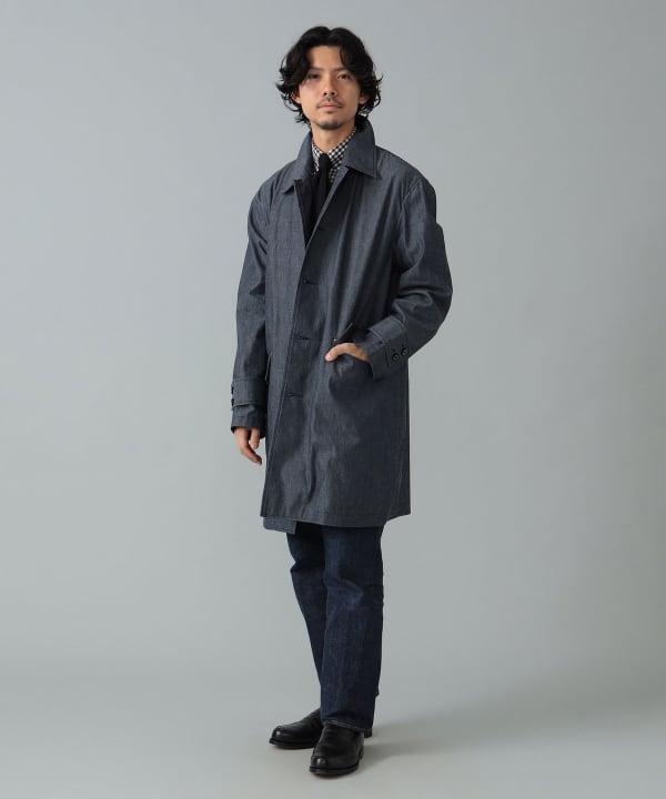 BEAMS F（ビームスF）【別注】MACKINTOSH / HUMBIE ダンガリー コート（コート ステンカラーコート）通販｜BEAMS