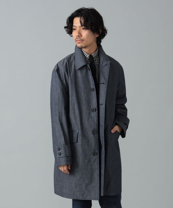 BEAMS F（ビームスF）【別注】MACKINTOSH / HUMBIE ダンガリー コート（コート ステンカラーコート）通販｜BEAMS