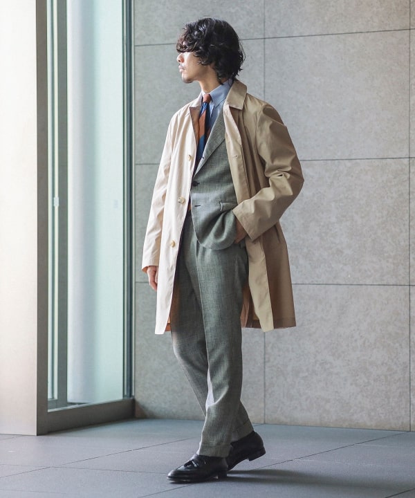 BEAMS F（ビームスF）MACKINTOSH / DUNKELD SHORT ポリエステル