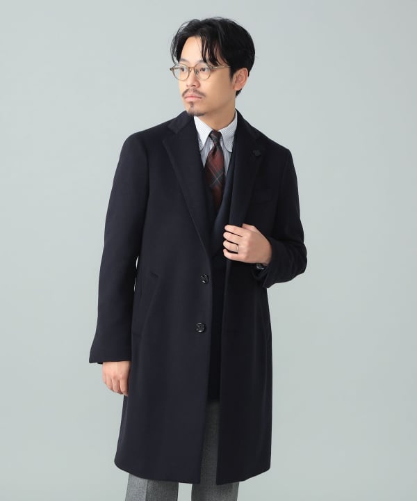 BEAMS F（ビームスF）LARDINI / ウールビーバー スポルベリーノコート