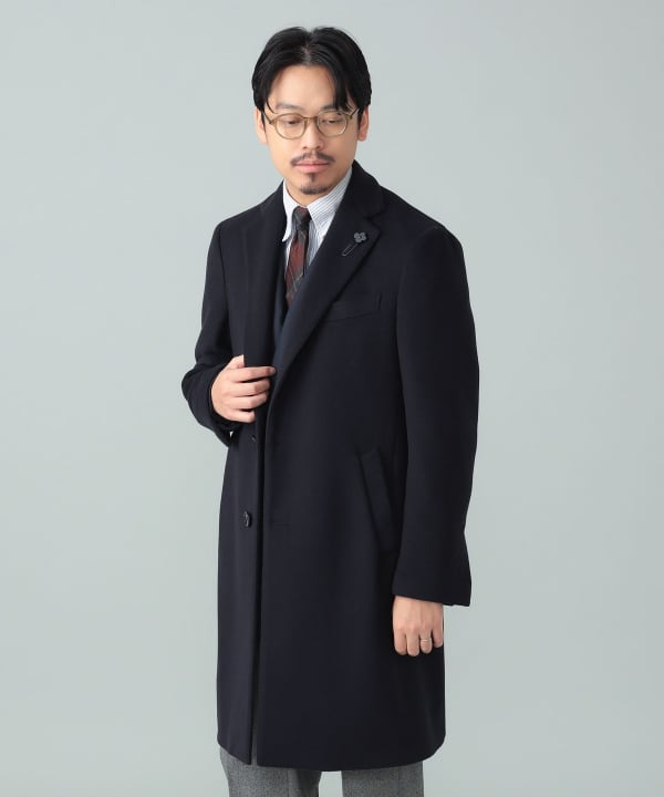 新品BEAMS FビームスF チェスターコート44イタリア製 BEAMS F】チェスターコート｜ビームス ライフ 横浜｜BEAMS