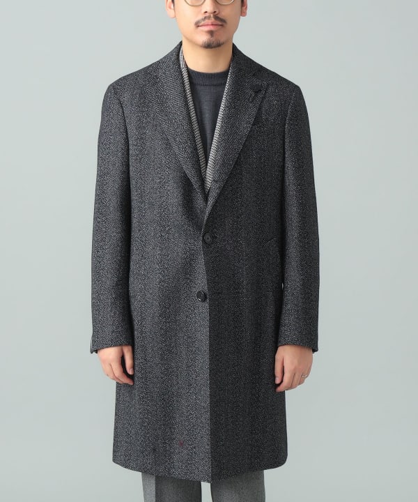 BEAMS F（ビームスF）LARDINI / ウール ヘリンボーン スポルベリーノ