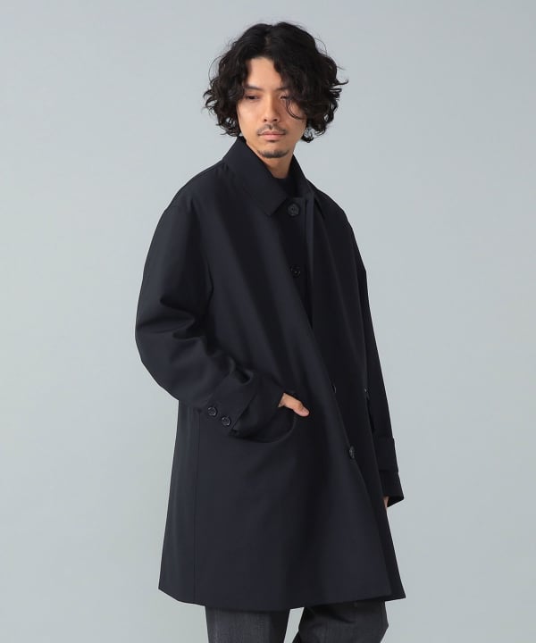 BEAMS F（ビームスF）【別注】MACKINTOSH / HUMBIE ネイビー