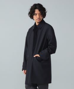 【別注】MACKINTOSH / HUMBIE ネイビー ウール コート