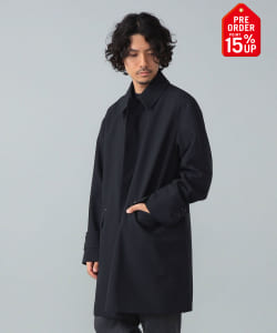 【+15%ポイントUP】【別注】MACKINTOSH / HUMBIE ネイビー ウール コート