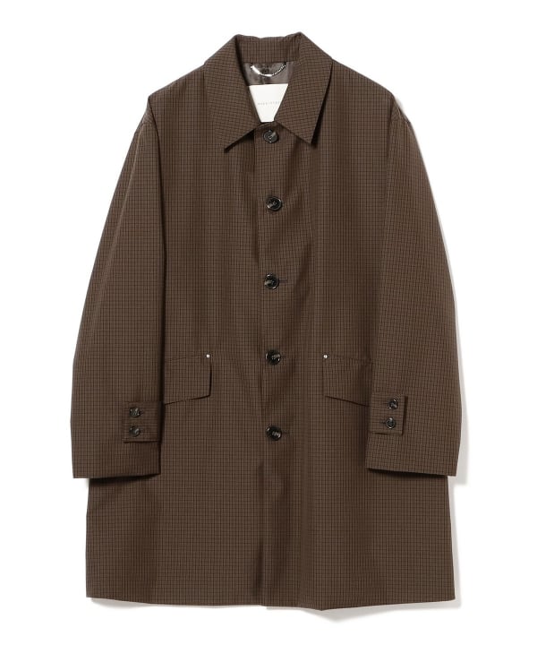 ♦︎機能性抜群♦︎美品◎マッキントッシュ　3way ステンカラーコート　チェック BEAMS F（ビームスF）【別注】MACKINTOSH / HUMBIE ウール