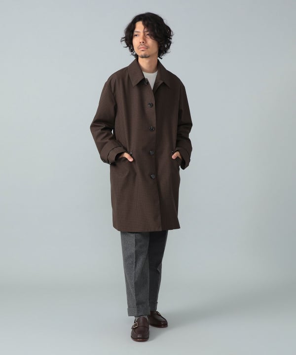 EDIFICE別注Macintoshブラウン ステンカラーコート MACKINTOSH -Pre Order 2020 Autumn & Winter-｜EDIFICE｜特集