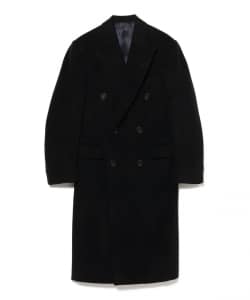 【別注】FUMIYA HIRANO LONDON / ウールカシミヤ ヘリンボーン ダブルブレスト チェスターコート