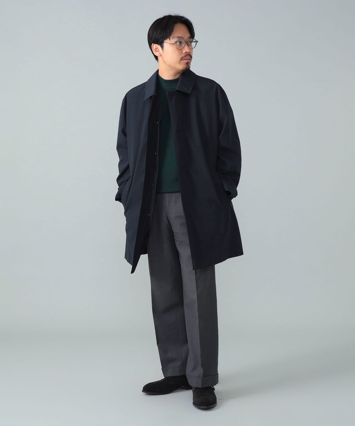 BEAMS F（ビームスF）【別注】Traditional Weatherwear / DERBY BUTTON