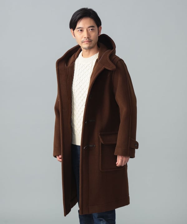 BEAMS F（ビームスF）【別注】INVERTERE / ヘリンボーン ダッフル