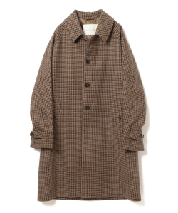 ▲MACKINTOSH / 別注 ガンクラブチェック ラグランスリーブ ステンカラーコート