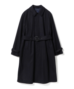▲LONDON TRADITION / 別注 HACKNEY ベルテッドステンカラーコート