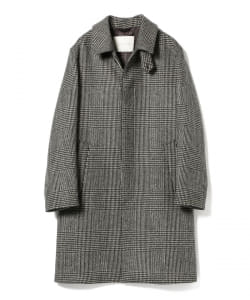 ▲MACKINTOSH / 別注 DUNKELD グレンチェック ステンカラーコート