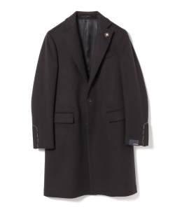 ▲LARDINI / ウールフェルト 3ボタン スポルベリーノコート