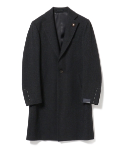 ▲LARDINI / ヘリンボーン 3ボタン スポルベリーノコート