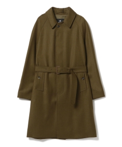▲GRENFELL / 別注 SLIM CAMPBELL キャバルリーツイル ベルテッドコート
