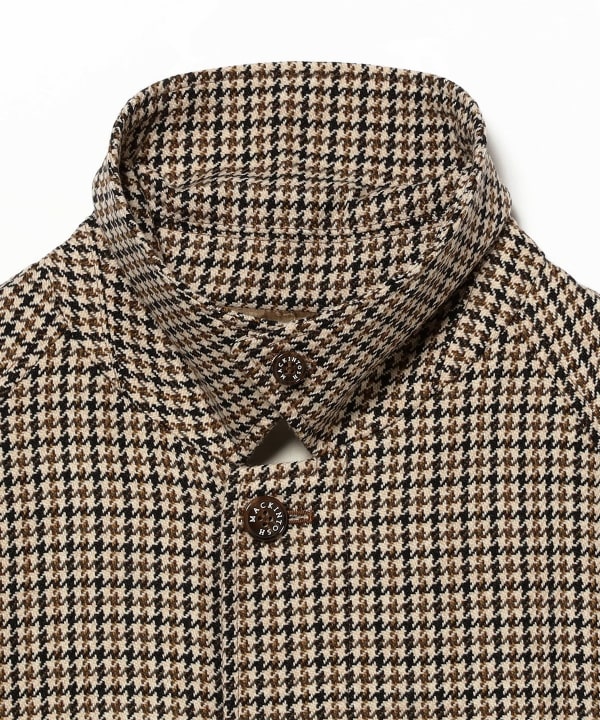 【ぽこてけ】beamsf ラグランコート38ガンクラブチェック ぽこてけ】beamsf ラグランコート38ガンクラブチェック BEAMS F