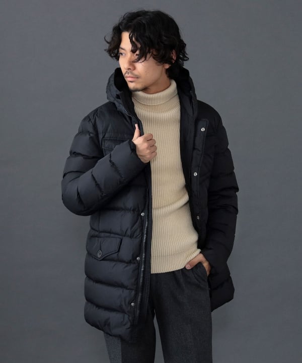 BEAMS F（ビームスF）HERNO / POLAR TECH 4ポケットフードダウン 