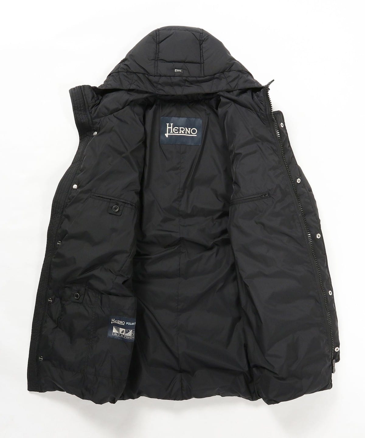 BEAMS F（ビームスF）HERNO / POLAR TECH 4ポケットフード