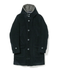 ▲HERNO / コーデュロイ フーデッドコート