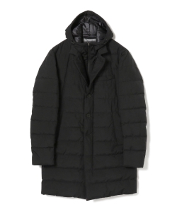 ▲HERNO / Laminar WINDSTOPPER（R） フーデッド ダウン チェスターコート