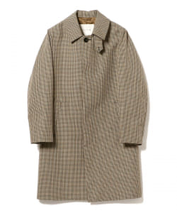 ▲MACKINTOSH / 別注 DUNKELD ガンクラブチェック ステンカラーコート