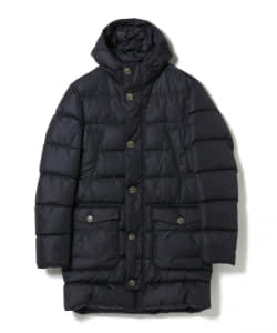 ▲HERNO / GLOVE ナイロン フーデッド ダウンコート