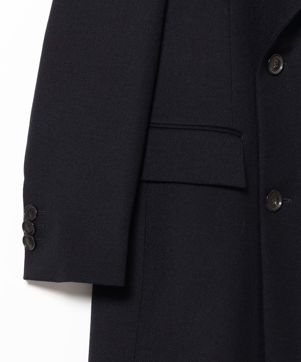 MIYAO BEAMS 黒 ダブルブレスト ロングコート MIYAO BEAMS 黒 ダブルブレスト ロングコート