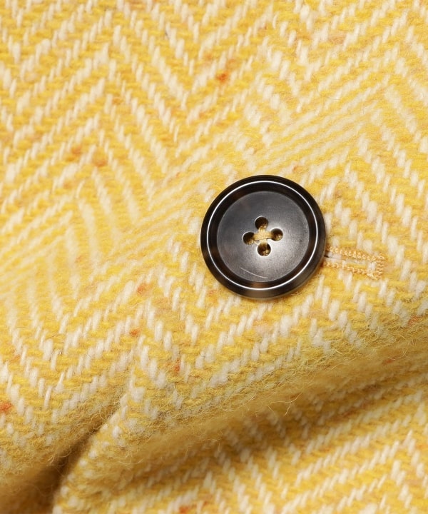 [Special order] CARLO PIOMBO / DOUGLAS Wool Herringbone Coat