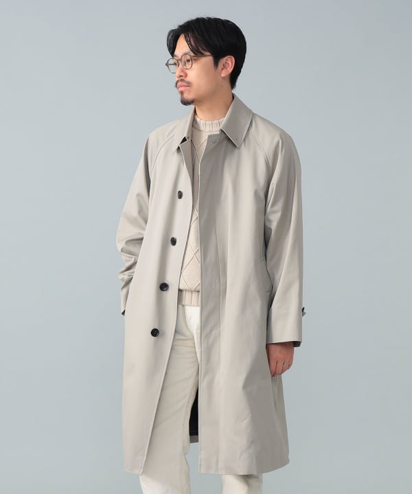 お値下げ‼️BEAMS F フレンチステンカラーコート　ベージュ　48 お値下げ‼️BEAMS F フレンチステンカラーコート ベージュ 48 メンズ