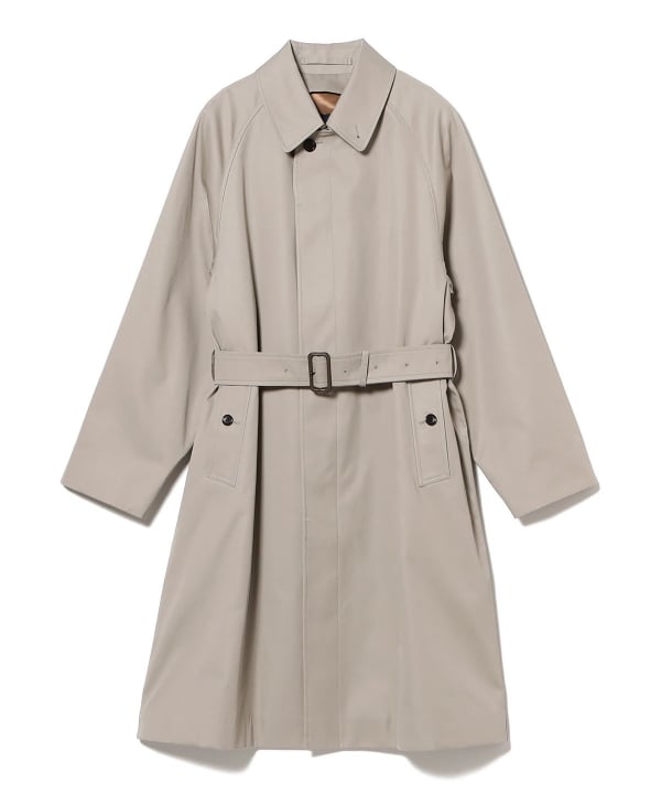 ernesto × BEAMS F ベルテッド バルカラーコート BEAMS F（ビームスF）シングル ベルテッドバルカラーコート