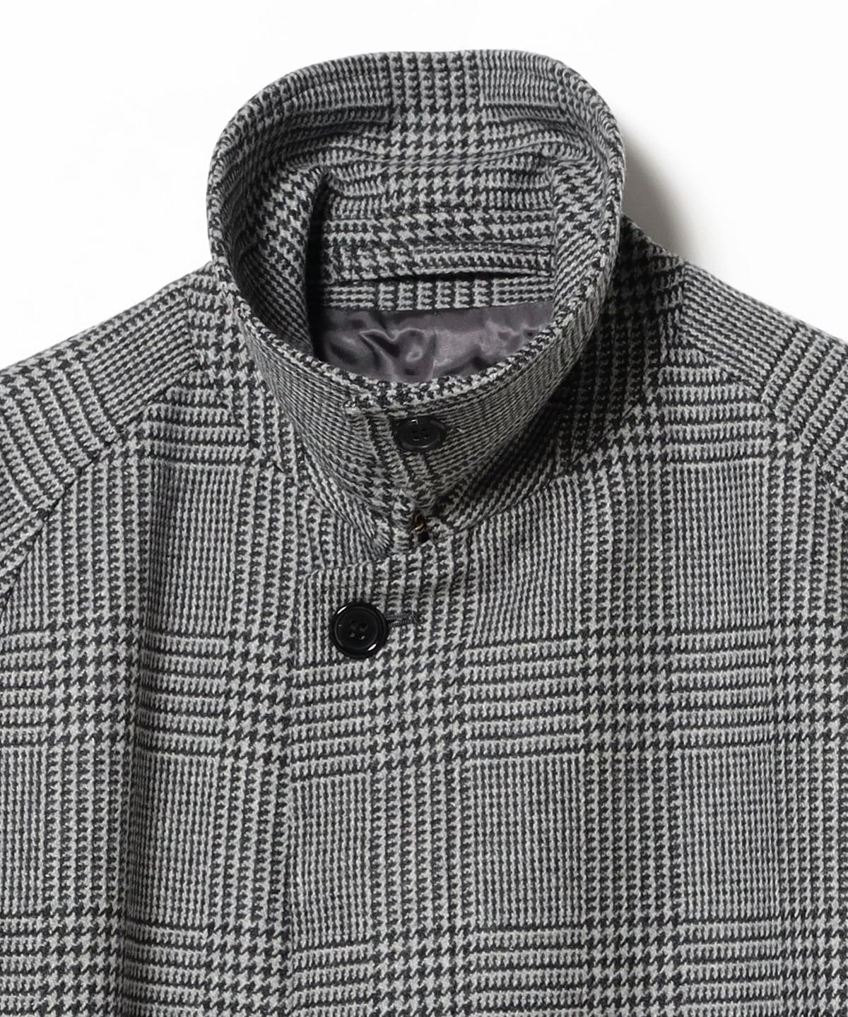 BEAMS F（ビームスF）MARLING & EVANS FABRIC ウール グレンプレイド