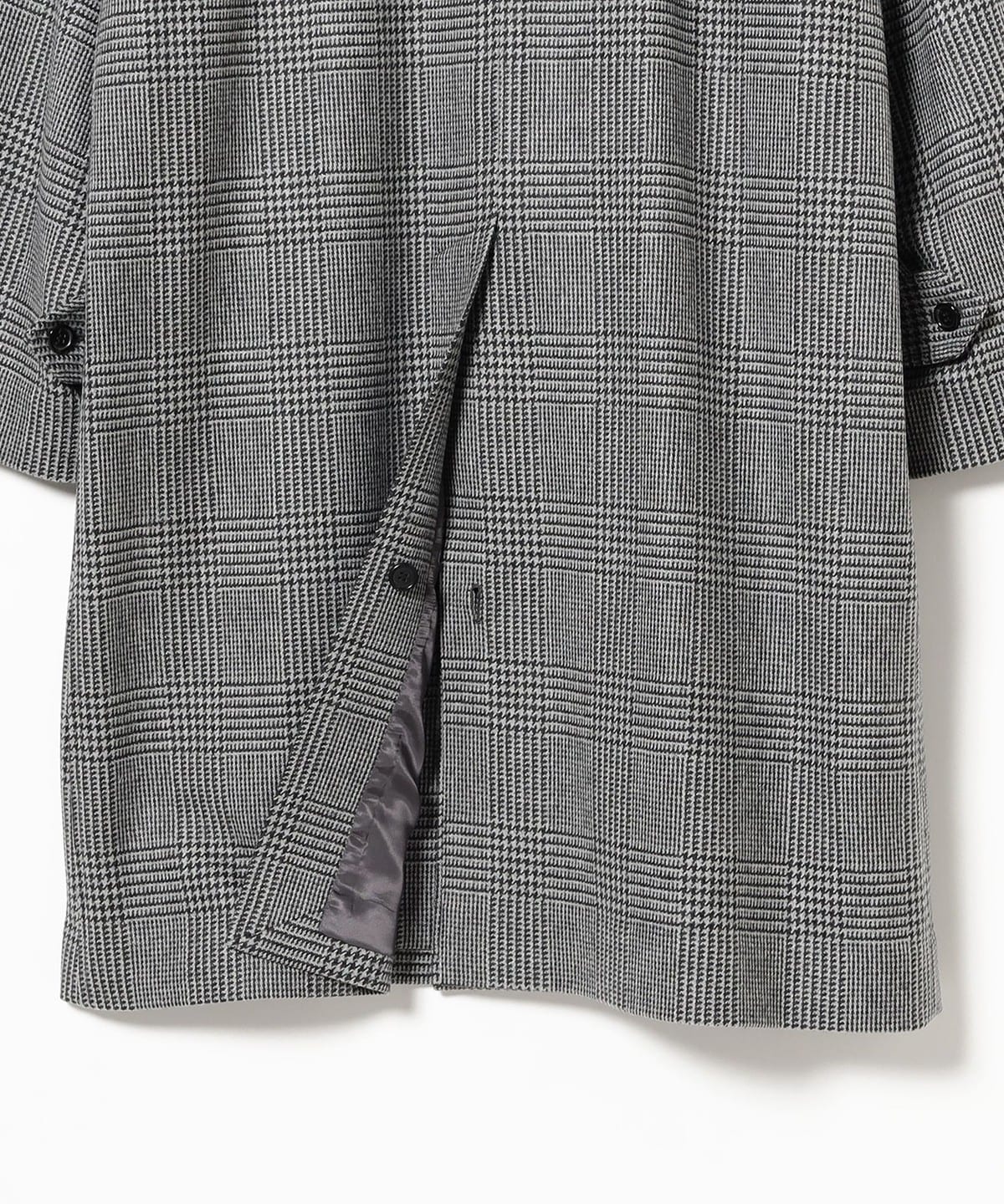 BEAMS F（ビームスF）MARLING & EVANS FABRIC ウール グレンプレイド