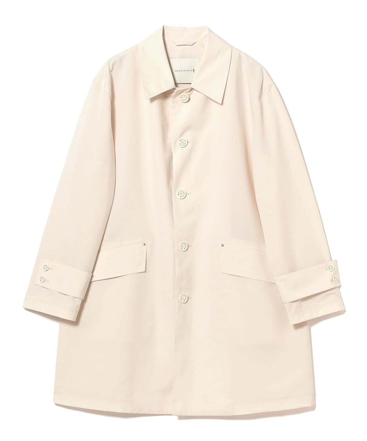 BEAMS F（ビームスF）MACKINTOSH / HUMBIE SL ポリエステル コート
