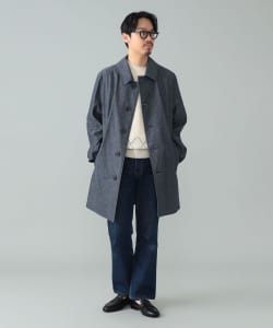 【別注】MACKINTOSH / DUNKELD SHORT デニム ステンカラーコート