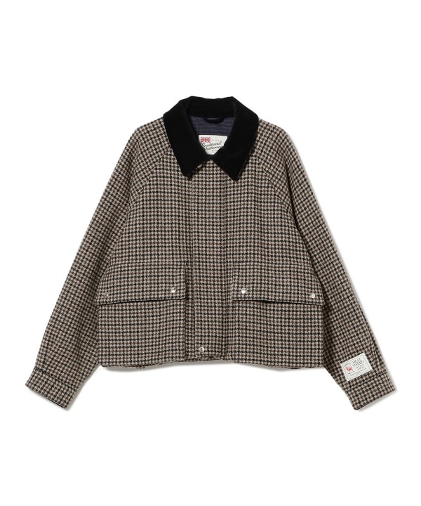 【別注】Traditional Weatherwear / ELTON ミックスファブリック ガンクラブチェック ジャケット