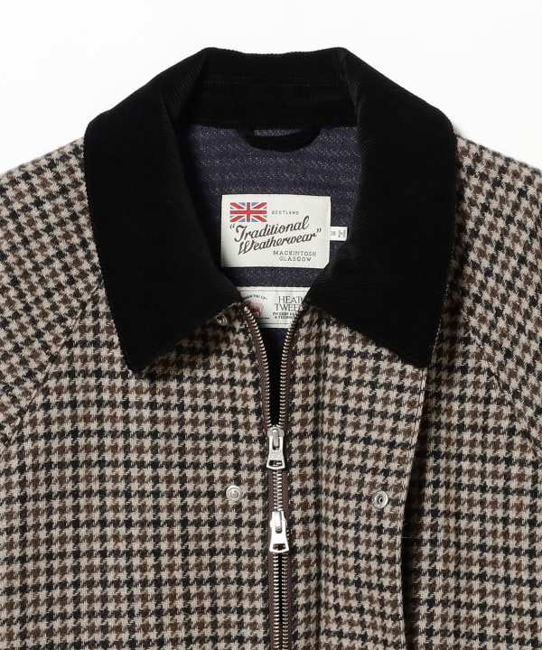 【別注】Traditional Weatherwear / ELTON ミックスファブリック ガンクラブチェック ジャケット