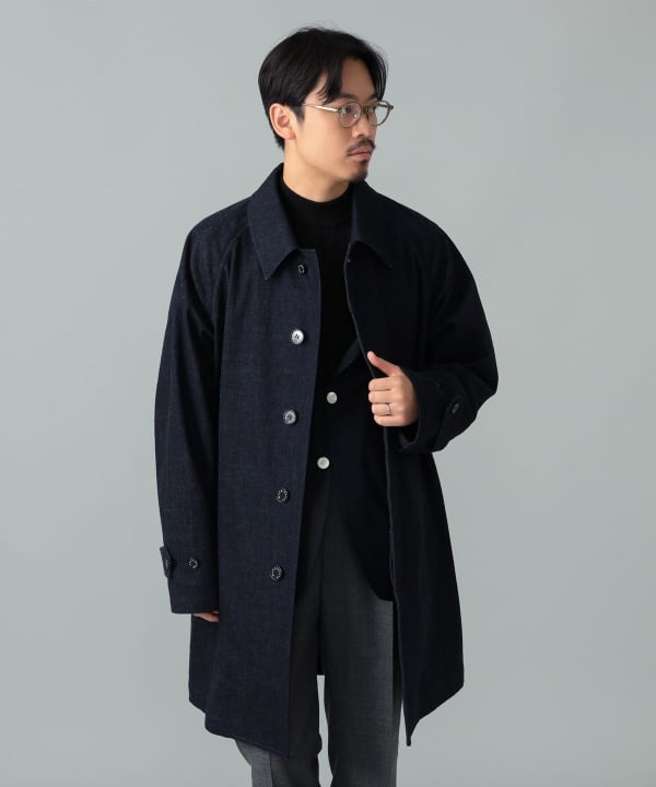 【+10%ポイントUP】【別注】MACKINTOSH / DURHAM デニム ステンカラーコート