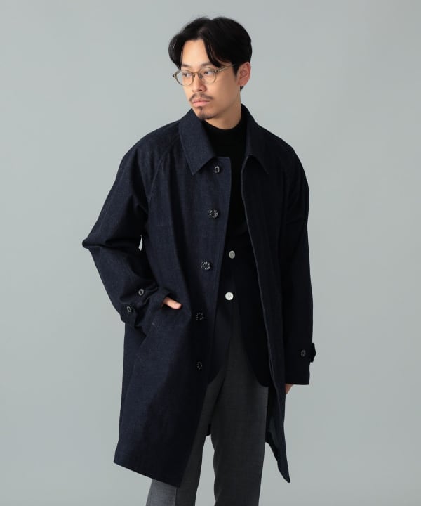 【+10%ポイントUP】【別注】MACKINTOSH / DURHAM デニム ステンカラーコート