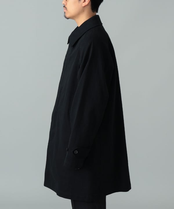 【+10%ポイントUP】【別注】MACKINTOSH / DURHAM デニム ステンカラーコート Model：H175cm　Size：40