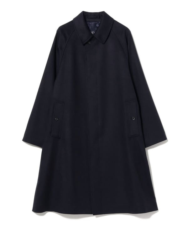 PIACENZA FABRIC カシミヤ ラグランスリーブ バルカラーコート