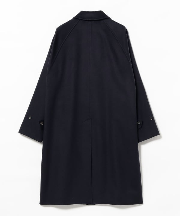 PIACENZA FABRIC カシミヤ ラグランスリーブ バルカラーコート