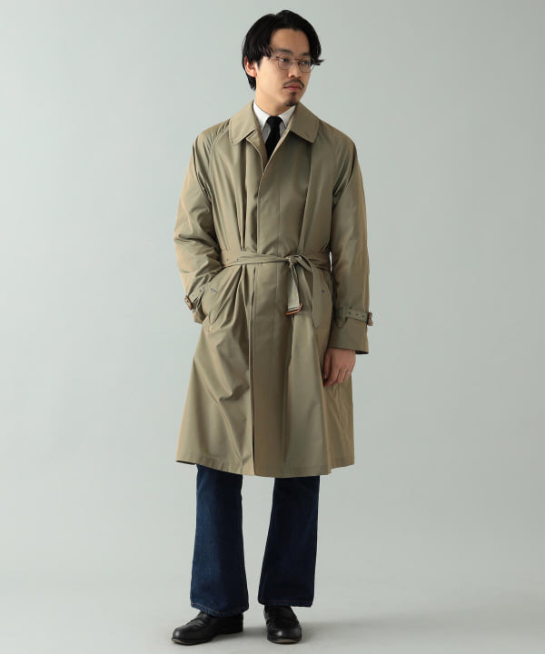 BEAMS F BEAMS BEAMS F / Single Raglan Sleeve Coat (Coat Stainless 