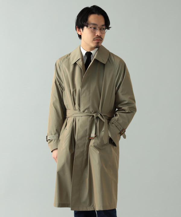 BEAMS F BEAMS BEAMS F / Single Raglan Sleeve Coat (Coat Stainless ...