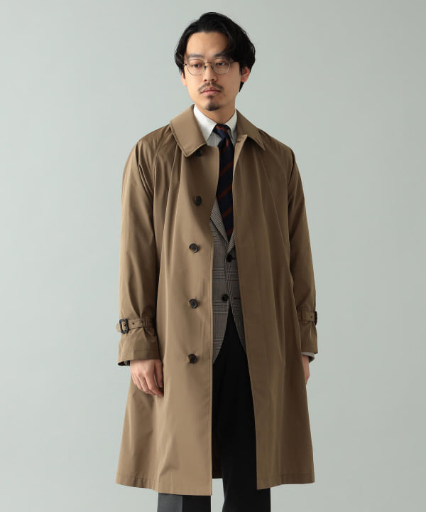 BEAMS F BEAMS BEAMS F / Single Raglan Sleeve Coat (Coat Stainless